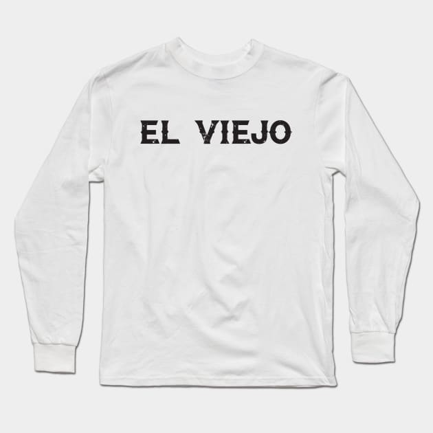 El Viejo Old School Long Sleeve T-Shirt by savage land 